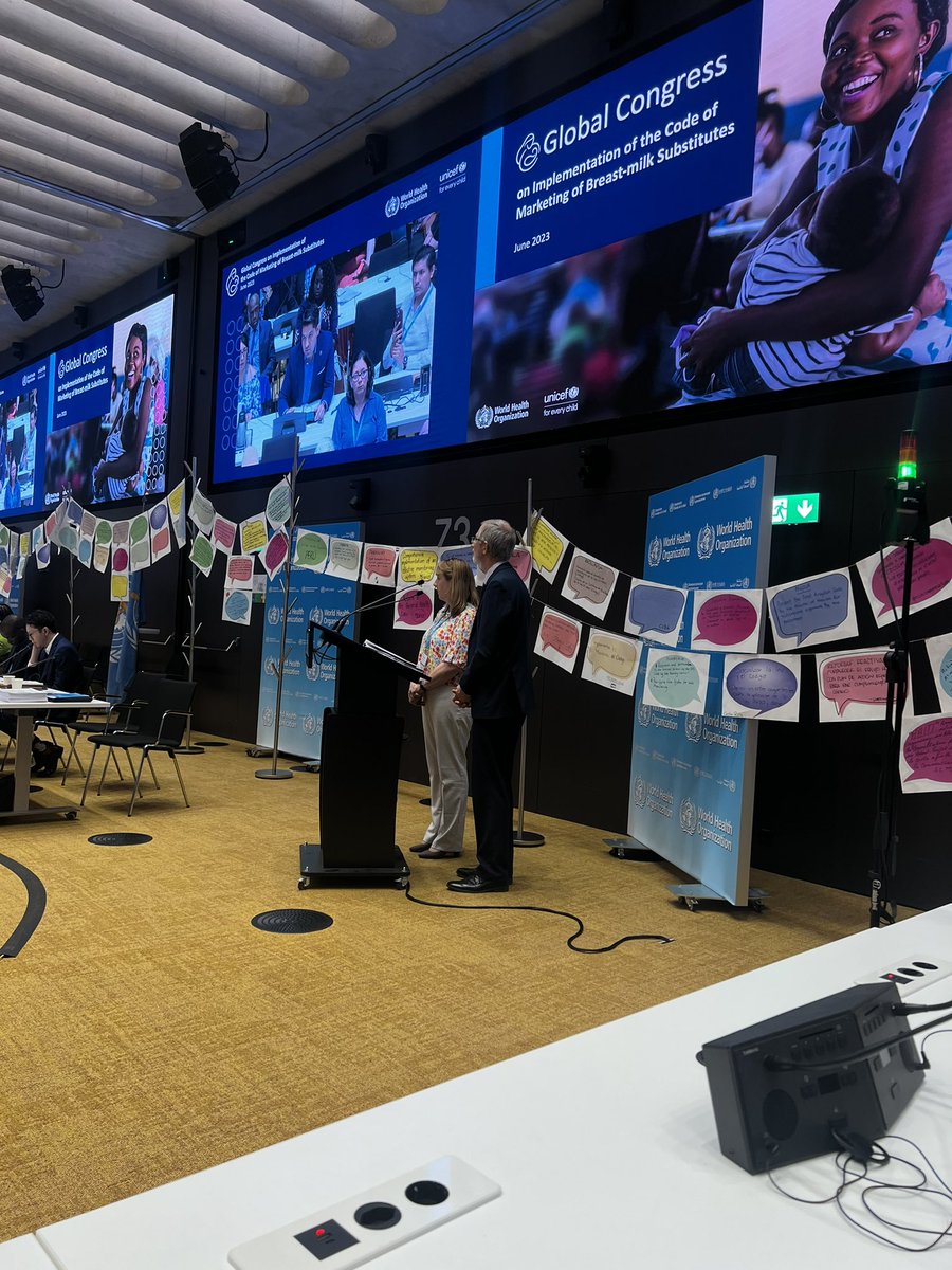 Countries around the world making powerful commitments to enacting, monitoring, and enforcing the Code. #EndExploitativeMarketing now!