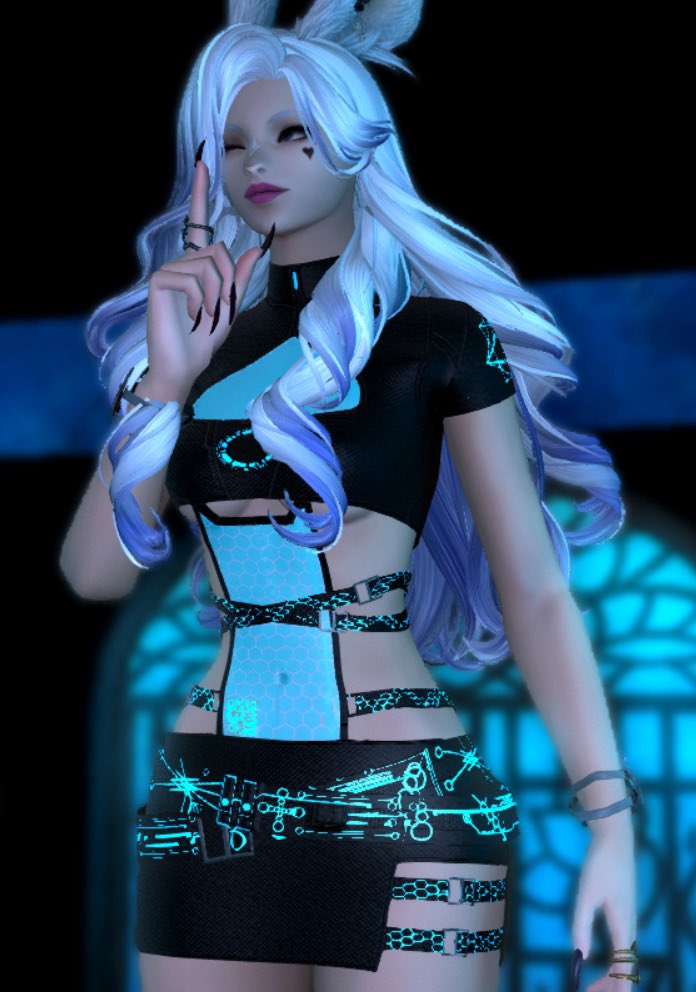 IzzybunFFXIV's tweet photo. Cybernetic. 
#GPOSERS #kyrenstudios #Izzybun #scifi https://t.co/Ka0VD9P9aQ