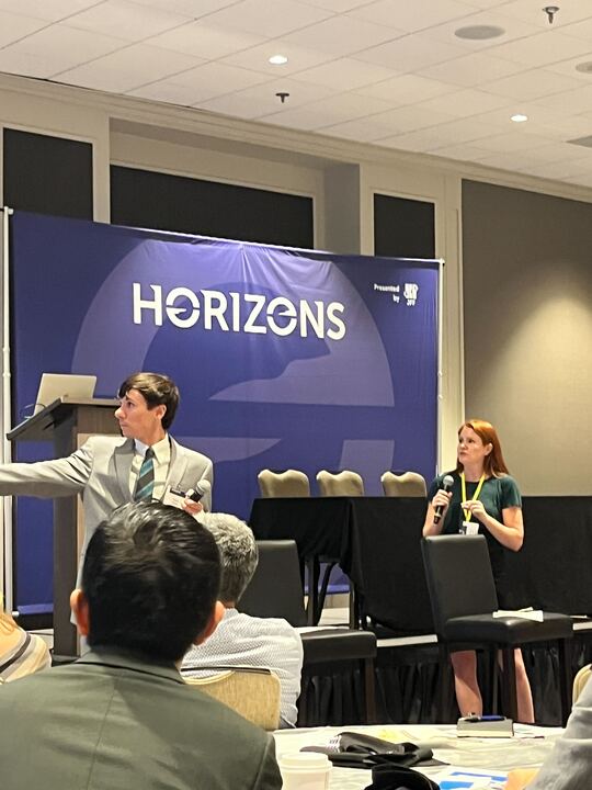 TheBGInstitute's tweet photo. Learners, workers, and employers deserve a better way to make sense of the fragmented marketplace of Ed and learning options.  At #JFFHorizons, BGI, @GitLab_Found, and @jfftweets shared how to make sense of this marketplace.  

Learn More 👇 https://t.co/I0KADPAH9x https://t.co/cF26fVijiQ