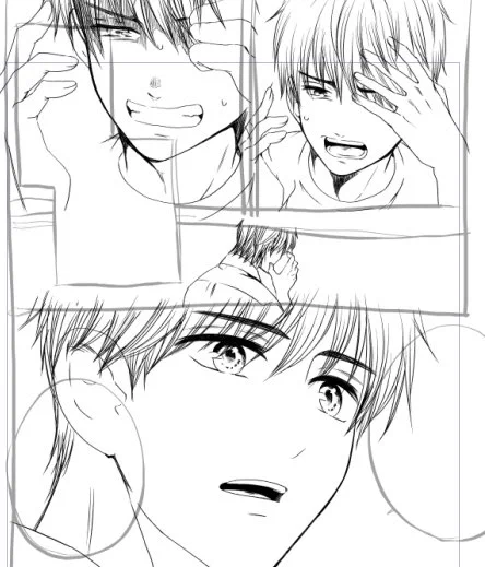 らくがきだけじゃなくて原稿も頑張っております。今は中卒労働者から始める〜の方✍️