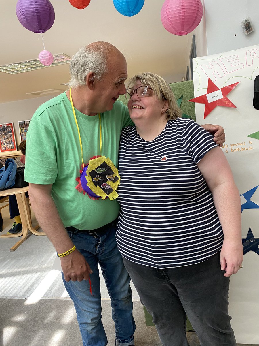 This year #LDweek23 is about busting myths. Meet Lyndon and Lyndsey who recently got married. They wanted us to share this photo to show that people with a learning disability can get married 💕#MencapMythbusters <a href="/mencap_charity/">Mencap</a> <a href="/Aspire_Living/">Aspire Living</a> @HerefordMencap