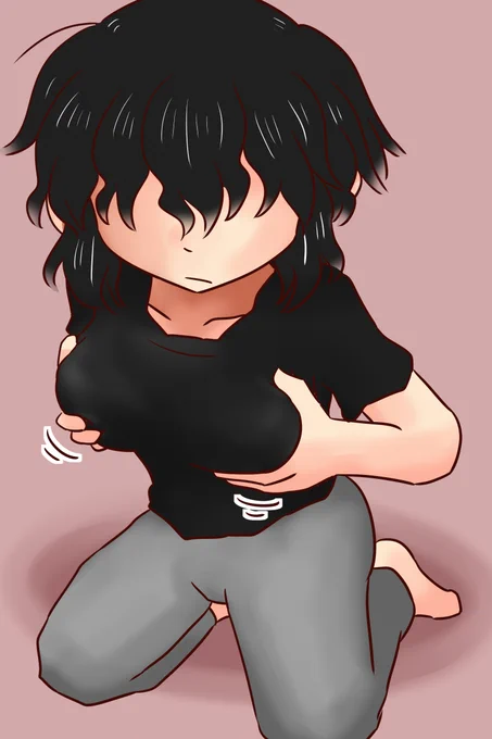 大きくても嬉しくない理子ちゃん(オリジナル)