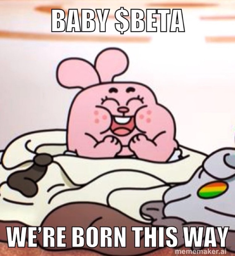 TheBetaToken's tweet image. $BETA who’s ready for launch!? 

Keep them notifications on! 

We got some big surprises coming before launch!

We didn’t choose the $BETA life, we were born this way!