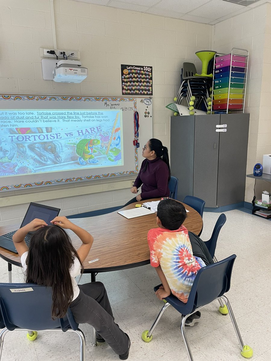 ellgcs's tweet image. Rising 1st graders in Ms. Serrano’s EL class at Pilot Elementary are getting ready to read fables! #3Ls @GCSchoolsNC @taperkin @jmaness4
