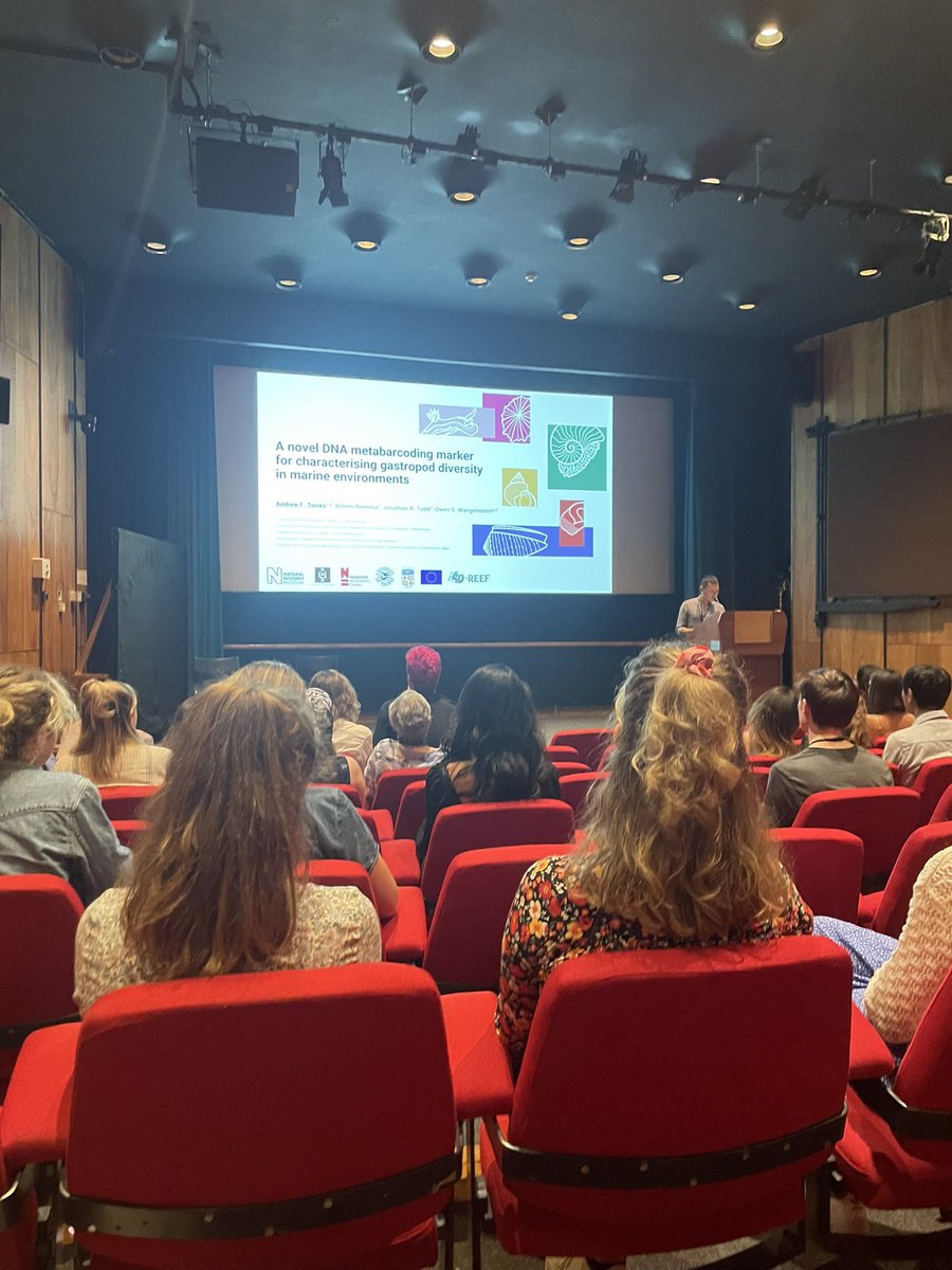 <a href="/guyshrubsole/">Guy Shrubsole</a> <a href="/LostRainforests/">Lost Rainforests of Britain</a> <a href="/FieldStudiesC/">Field Studies Council</a> <a href="/Emily_C_Watt/">Emily Watt</a> Thank you <a href="/andynudi/">Andrew Torres</a> for a super interesting talk on how he has been revealing the diversity of marine snails, slugs and nudibranchs with DNA  - 🐌🧬 
”A novel eDNA metabarcoding marker for characterising gastropod diversity in marine environments.​“