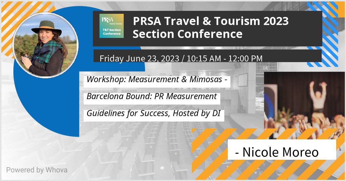 At the <a href="/prsatravel/">PRSATravel</a> conference?I will be discussing all things data, measurement, &amp; evaluation! Join me,  <a href="/CaitlynBlizzard/">Caitlyn Blizzard</a> from <a href="/destintl/">Destinations International</a>, and <a href="/allydorrough/">Ally Mills Dorrough</a> for our workshop outlining the partnership with <a href="/AmecOrg/">AmecOrg</a> and how that can help your measurement journey! #PRSATravel