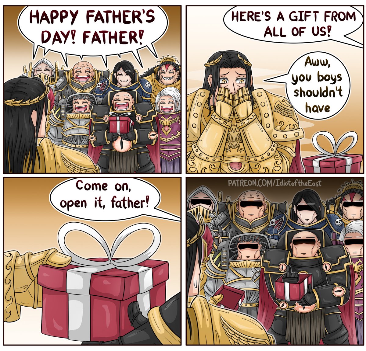 if the Horus Heresy happened on Father's day

#WarhammerCommunity #warhammer40k #webcomic