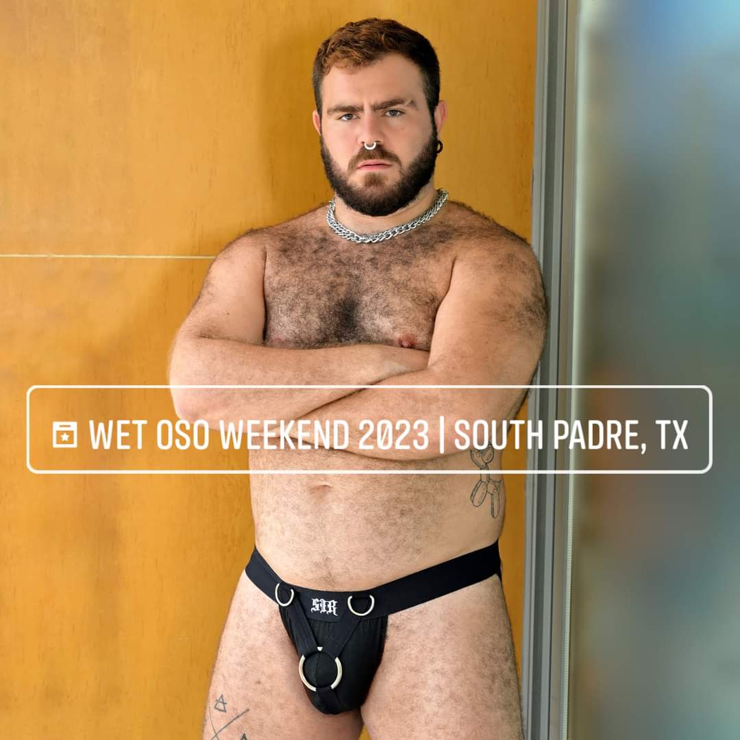 wetosoweekend's tweet photo. 🇪🇸FROM BARCELONA ✈️ to @wetosoweekend | South Padre, TX  🇺🇸 RGV BEARS is pleasured to bring you your weekend entertainment: 
💦(@ScruffyStocky)💦

[5 EVENTS 🔥 1 BEACH WEEKEND!]
🎫 SEPT 8-10th 🎫
https://t.co/I91t5k0rPf 

#RGVbears #WetOsoWeekend #GayBears #GayBeach #GayTexas https://t.co/ylJyuGFhDJ