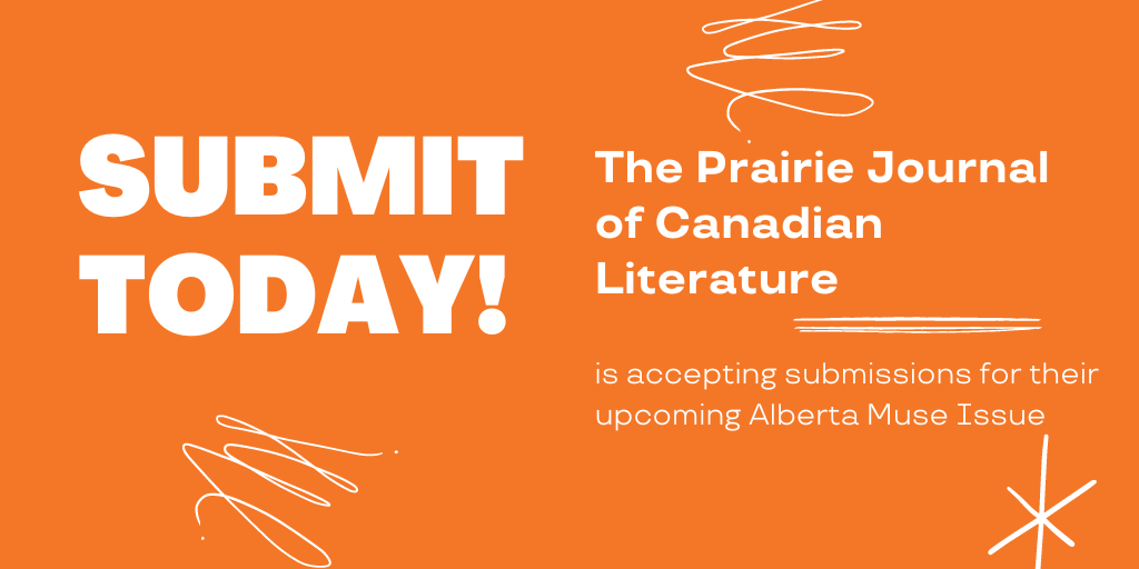 albertamags's tweet photo. Calling all #AlbertaWriters #ThePrairieJournal are accepting submissions for their fall Alberta Muse Issue.

Deadline to submit is 31 August, 2023. Guidelines are available on their website.

https://t.co/mkMhqRYaex

#LitMagLove #LiteraryMagazine #AlbertaMagazines https://t.co/8agmQZXvJV
