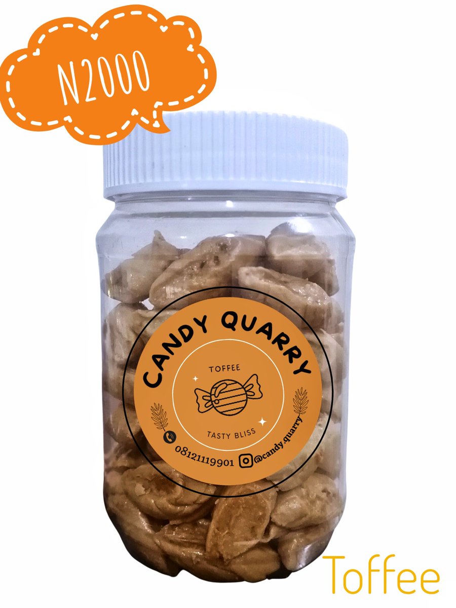 Ofemiwari's tweet photo. Toffee jar now available
N2000 only
Sallah is coming https://t.co/EuD4mB2mEL