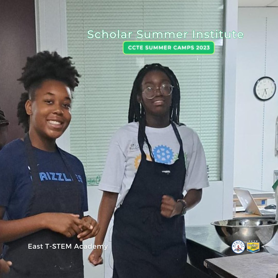 MSCS_CCTE's tweet image. The 2023 Shelby Scholar Summer Institute exposes Middle School students to STEM through various activities and simulations, encouraging them enroll in upper-level math and science courses! 

#readygrad #memphisshelbycountyschools #cteprograms #summercamp #stemeducation