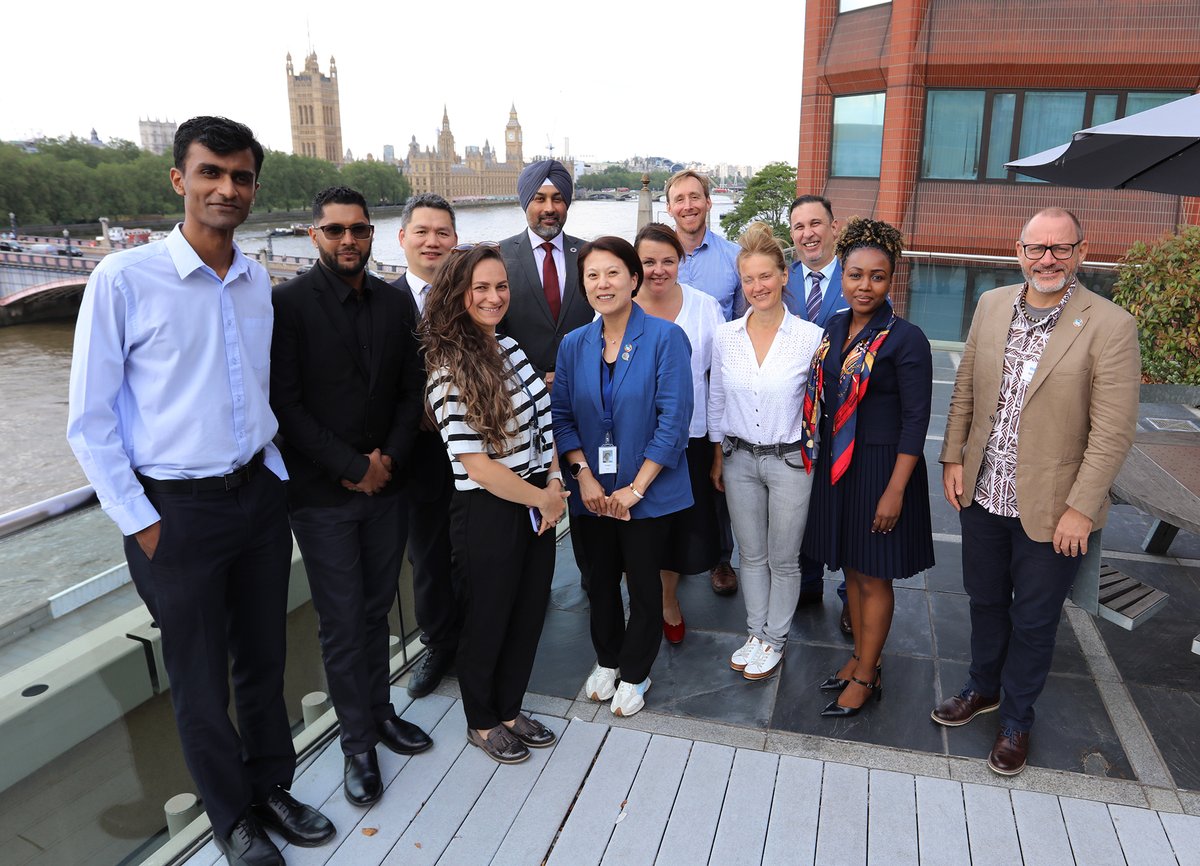 IMOHQ's tweet photo. Heads of  IMO's Maritime Technologies Cooperation Centres (MTCCs) met in London (23 June) to discuss future work for trials and pilots of innovative technologies. #MaritimeTechnology https://t.co/cyji0VN7KK