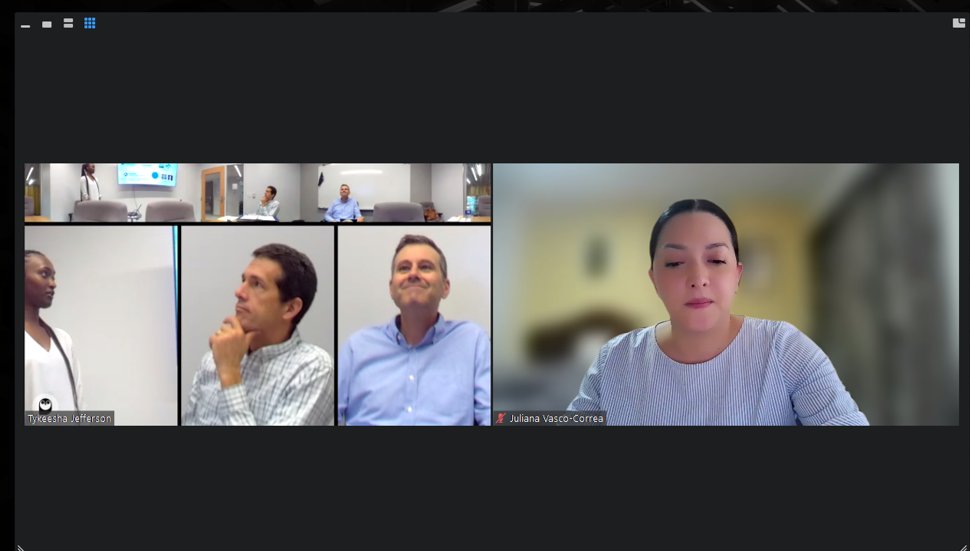 BioecoLab's tweet image. We are so proud to announce the first M.S. graduate from the Bioeco Lab! Tykeesha Jefferson passed her thesis defense and will graduate with a M.S in Biorenewable Systems this summer!