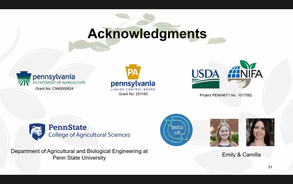 BioecoLab's tweet image. We are so proud to announce the first M.S. graduate from the Bioeco Lab! Tykeesha Jefferson passed her thesis defense and will graduate with a M.S in Biorenewable Systems this summer!