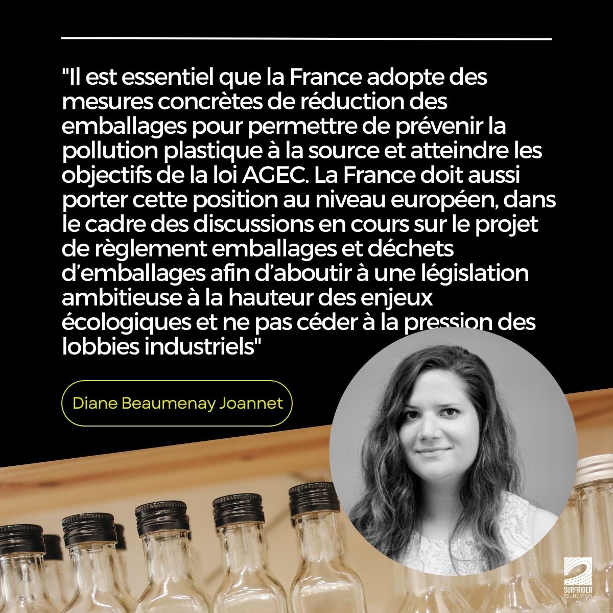 surfriderfrance's tweet photo. VICTOIRE 💪La #consigne pour réemploi du verre fera son retour en #France ! La secrétaire d’État à l’Écologie @BCouillard33 a annoncé ce jeudi aux médias sa mise en place d’ici deux ans 🍾 Nous attendons des mesures concrètes, pour en savoir plus 👉 https://t.co/cgdJAIc5Vd #verre https://t.co/H50o9sT88n