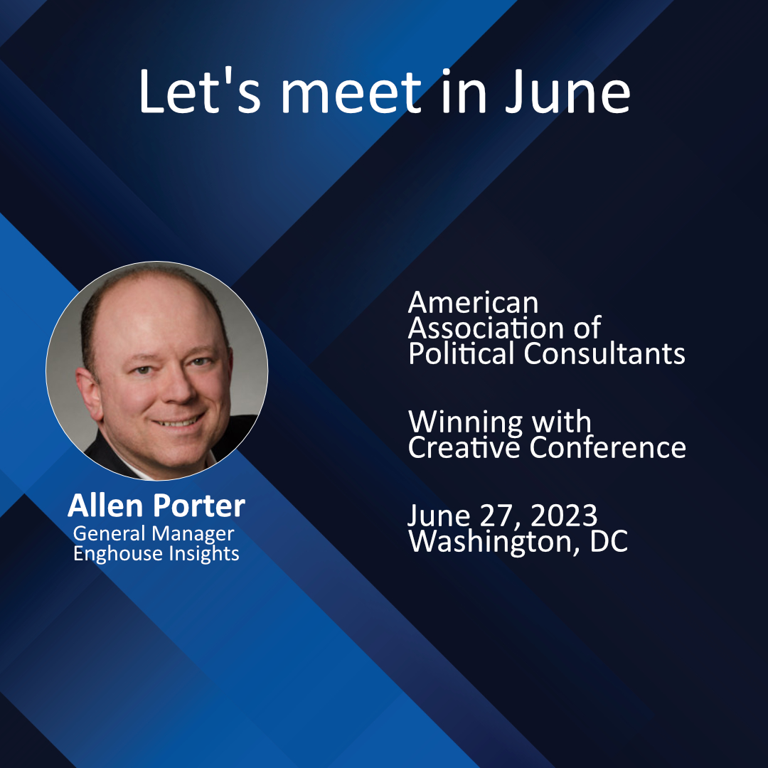 Survox's tweet photo. Join us at the "Winning with Creative Conference" in Washington DC on June 27, 2023! Our General Manager Allen Porter will be attending. Shoot Allen a message to meet and share insights on political consulting strategies that lead to victory! https://t.co/A1ssI5ManM