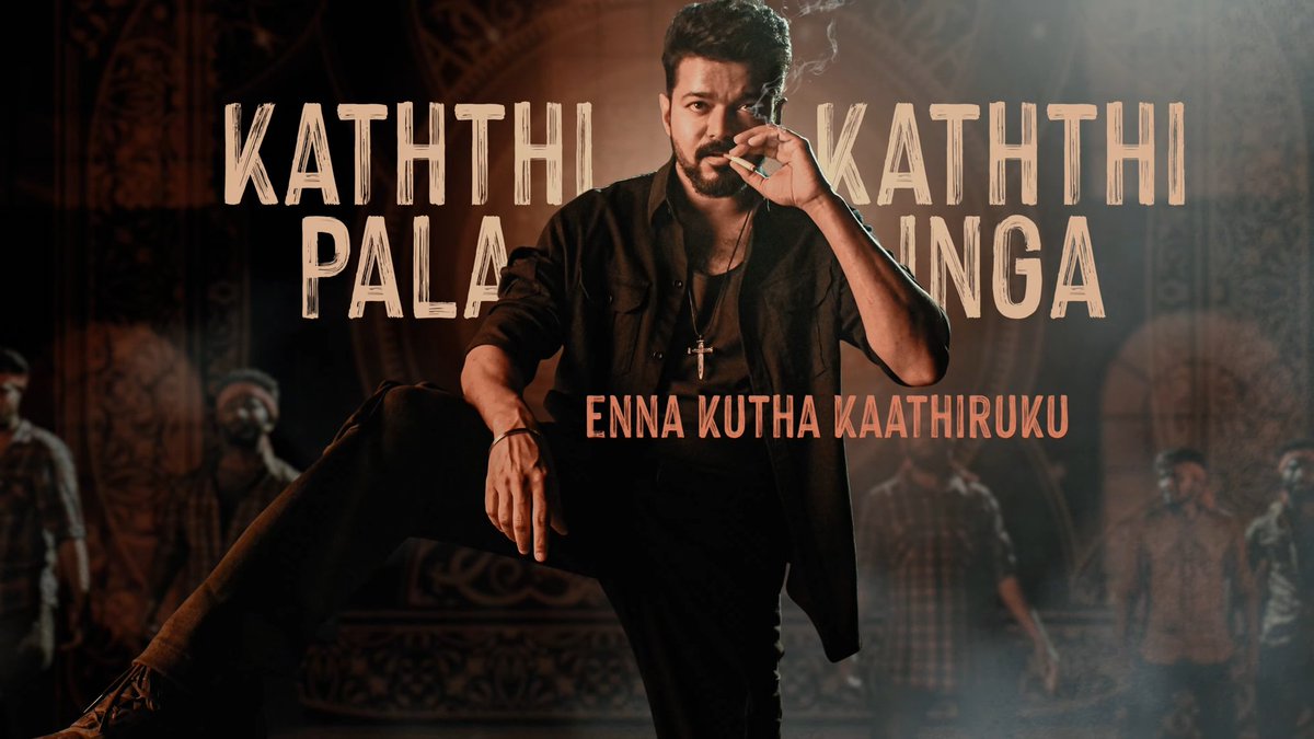 Ramthalapathi22's tweet photo. My opinion of #Leo Movie 

Young look Thalapathy is Flashback , #Kaithi #Vikram movie ku Munaadi nadakura story ah irukum ,Drugs ah Thayarikurathey Thalapathya ha irukum . 
Kashmir Thalapathy is present ,
He is back to form of Gangster

#LeoFirstLook #LeoFirstSingle 
@actorvijay https://t.co/29K59uOQXk