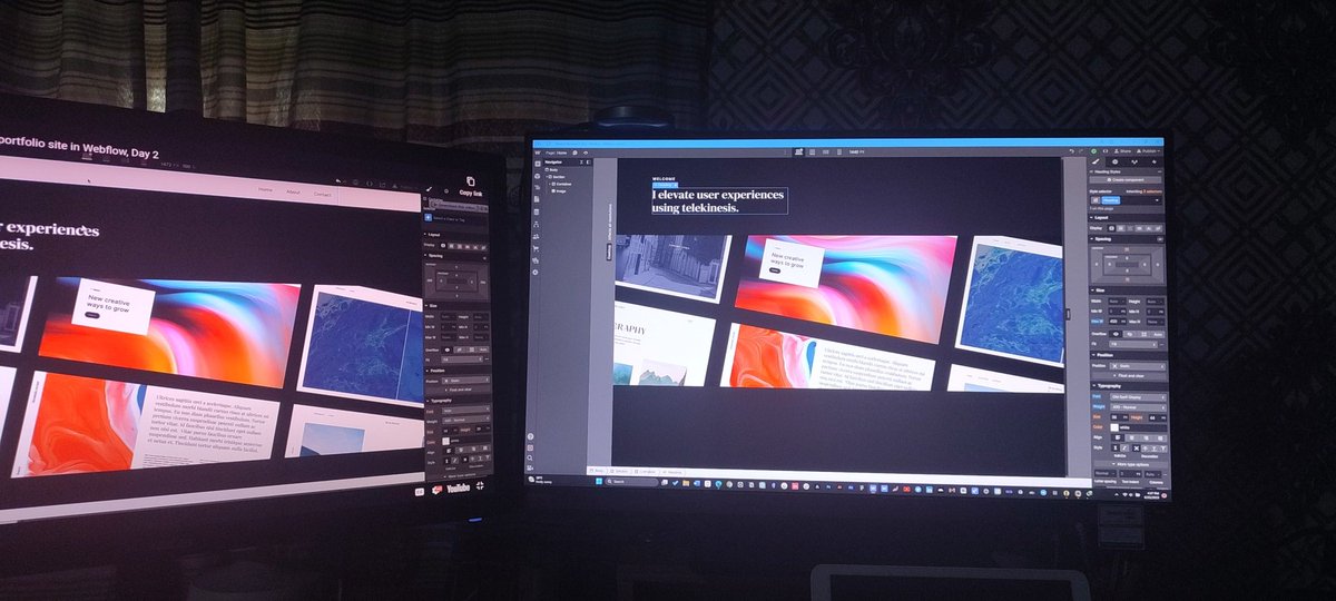 the_artgod's tweet photo. As part of the @theopenbootcamp programme, I'm required to learn @webflow. It's looked daunting but I think I can make it.
#webflow #webflowuniversity https://t.co/nK7GD9IwnG