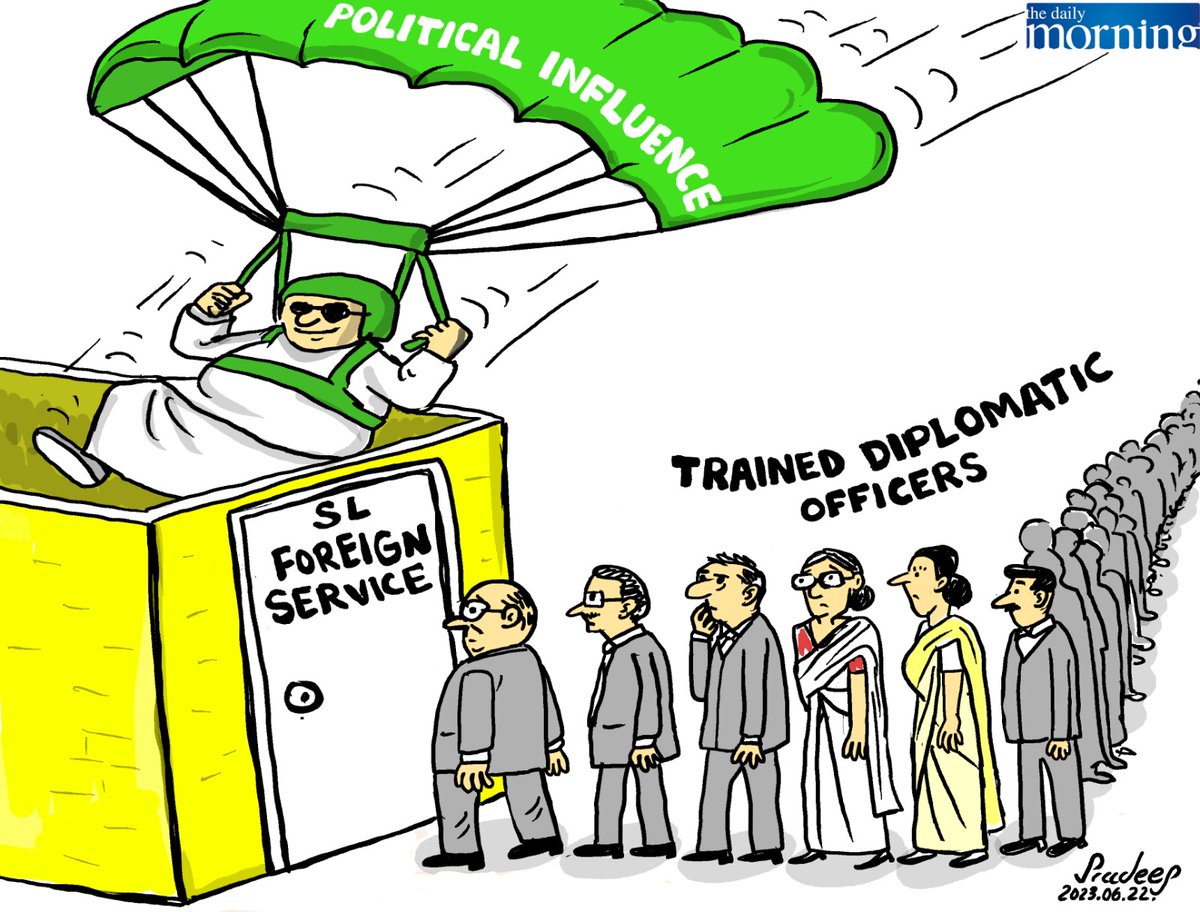 Political Cartoons of Sri Lanka tweet media