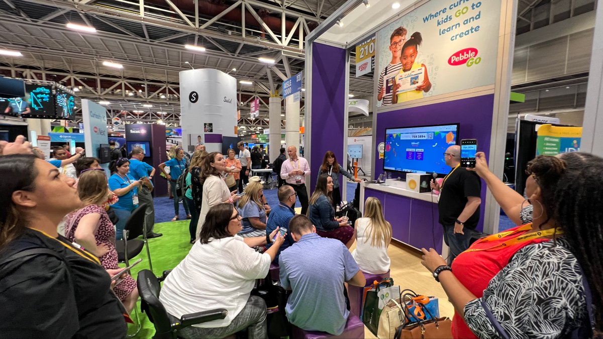 Capstone ๐ ๐ป ๐ (@capstonepub) on Twitter photo Throwback to the PebbleGo Game Show hosted by <a href="/shannonmmiller/">Shannon McClintock Miller</a> at #ISTELive 22! We can't wait for this year's #PebbleGo Game Show. Interested in hosting your own with your students? Let us know in the comments and we'll send you a link to the activity! ๐ โจ #ThrowbackThursday Throwback to the PebbleGo Game Show hosted by <a href="/shannonmmiller/">Shannon McClintock Miller</a> at #ISTELive 22! We can't wait for this year's #PebbleGo Game Show. Interested in hosting your own with your students? Let us know in the comments and we'll send you a link to the activity! ๐ โจ #ThrowbackThursday