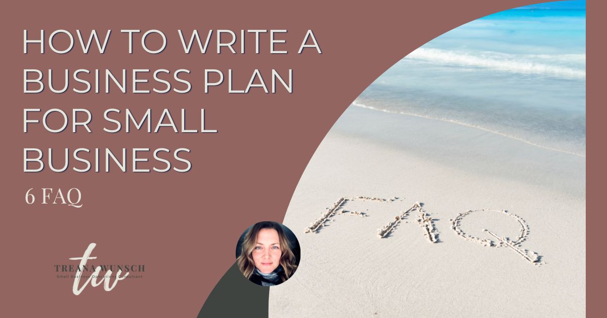 During my experience with writing business plans, I've come across many frequently asked questions. Business plans take time and effort to write so many people want to avoid this step when treanawunsch.com/business-plan-… #HowtoWriteaBusinessPlanforSmallBusinessSeries #StartingaBusiness