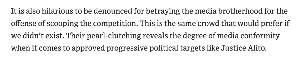 MikeIsaac's tweet photo. oh man, i tweeted this before i even knew they wrote a follow up piece defending their decision

they literally put "im not owned, im laughing actually" in the editorial pages of the WSJ

humiliating https://t.co/vm9IgnGsfJ