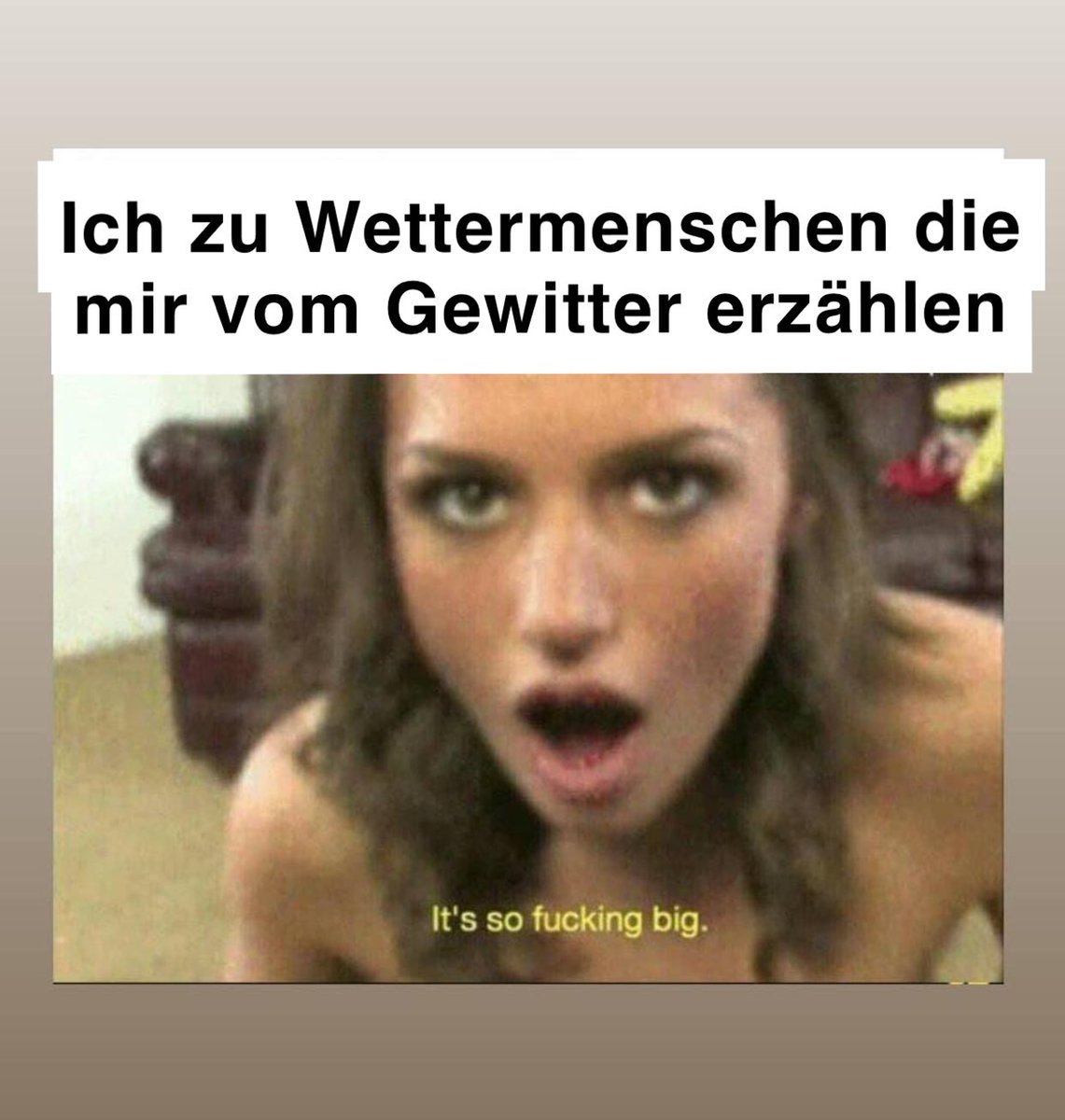 Es ist nicht schwer, mich zu beeindrucken.