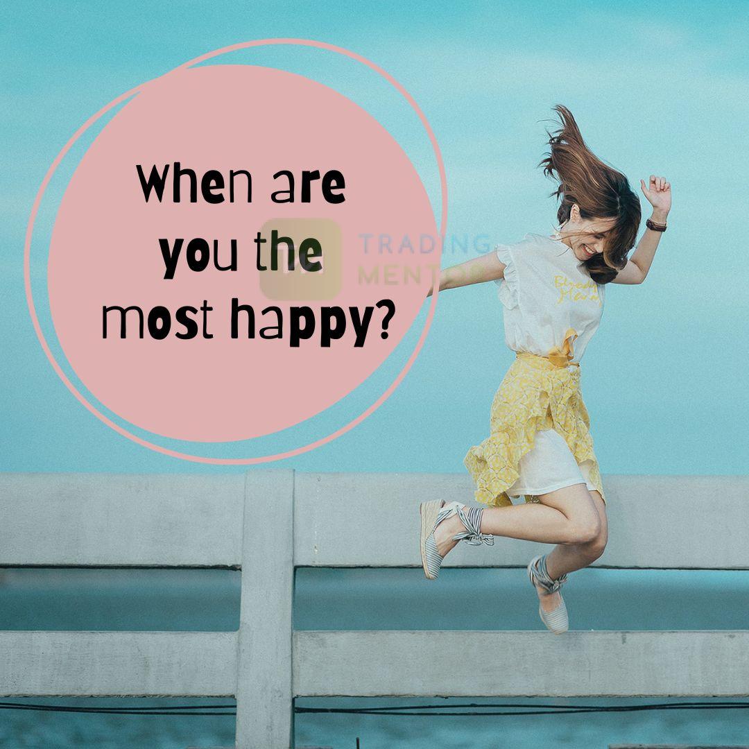 When are you the most happy?

Share your answer in the comments.

#happiness #alwayshappy
