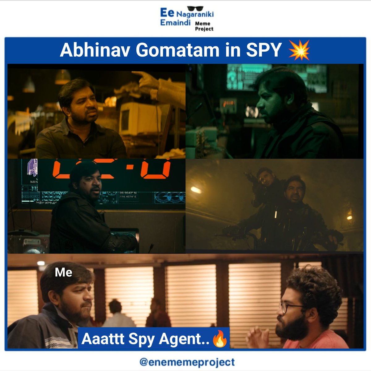 #SPYtrailer 🔥 @AbhinavGomatam 💥