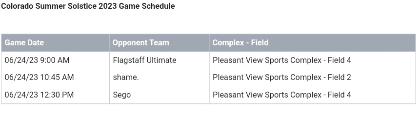 Hype for our first tournament as a team this weekend! Come cheer us on at Pleasant View Sports Complex in Boulder!
