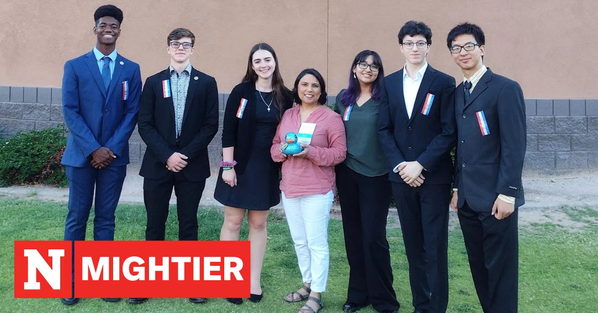 NW_Mightier's tweet photo. The Westchester Academy for International Studies debate team formed five years ago and has only qualified for nationals twice. Now the team is determined to return next year, armed with the crucial lessons and tricks gathered at this year's nationals.
https://t.co/4U0ii3TlMh https://t.co/fNgEMkaCi2
