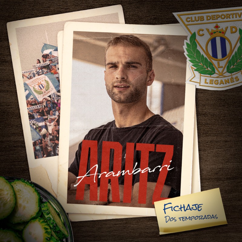 CDLeganes's tweet photo. 🆕 𝗙𝗜𝗖𝗛𝗔𝗝𝗘 | El Leganés refuerza su defensa con la llegada de Aritz Arambarri.

👋🏻 ¡Bienvenido, @6Aritz!
