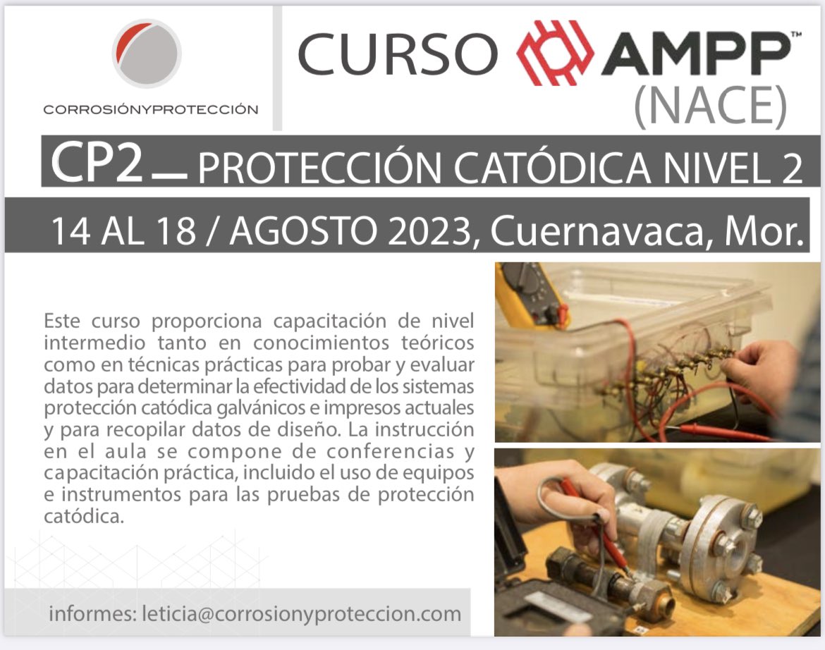 CorrosiónyProtección tweet media