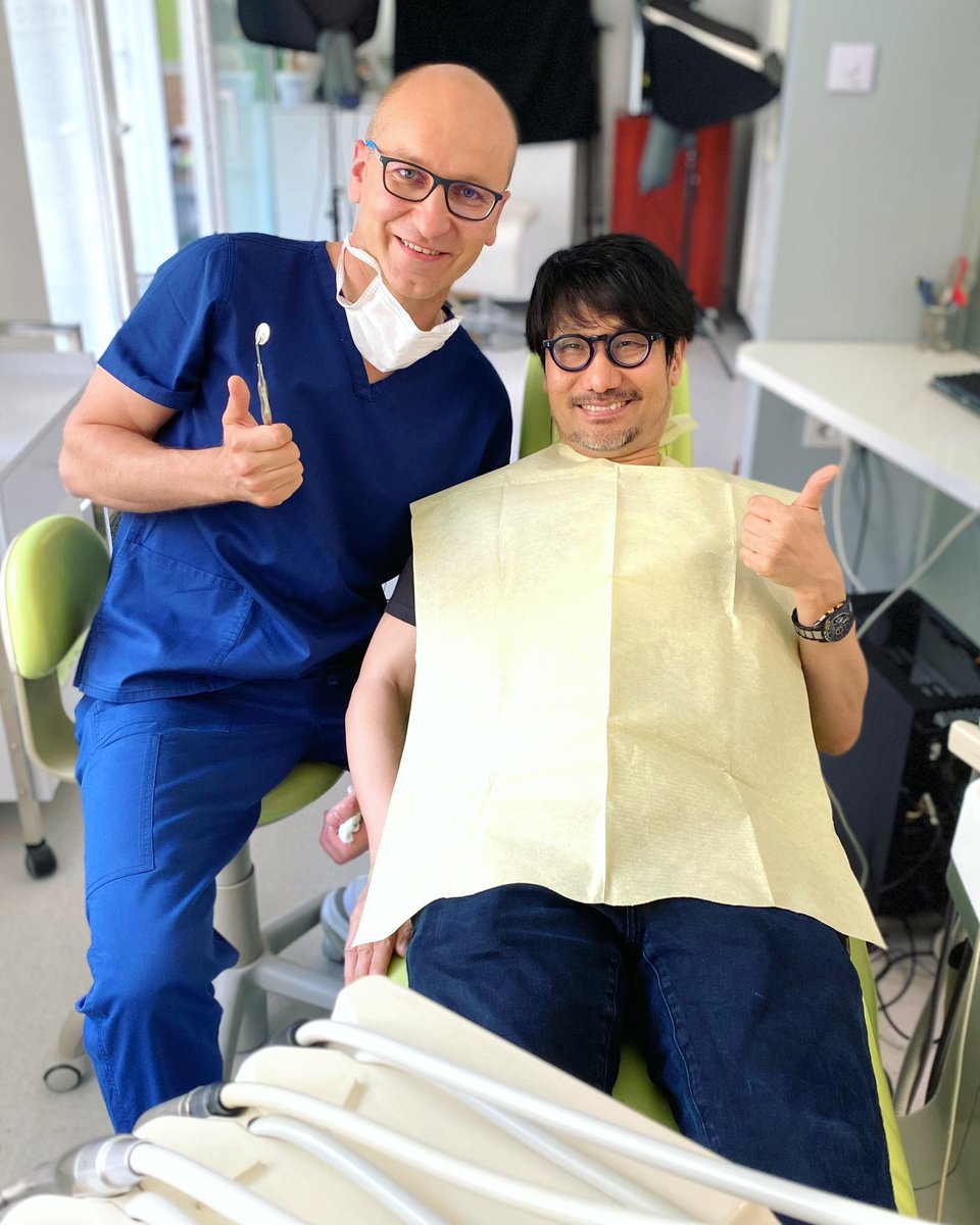 HIDEO_KOJIMA_EN's tweet image. Dentist today 🦷🪥