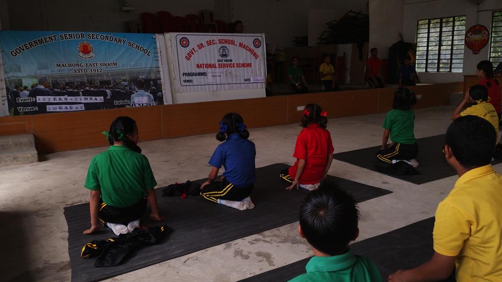 MachongNss's tweet photo. NSS UNIT OF MACHONG SSS OBSERVED INTERNATIONAL YOGA DAY-2023 https://t.co/wwb6InhBwo
