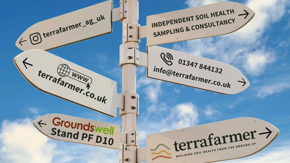 We're celebrating our one-year anniversary at @Groundswellaguk next week! Read our anniversary blog below👇 and make sure you pop by stand PF D10 to find out how we can help you on your #RegenerativeFarming journey👍

BLOG> terrafarmer.co.uk/celebrating-ou… #Groundswell2023
