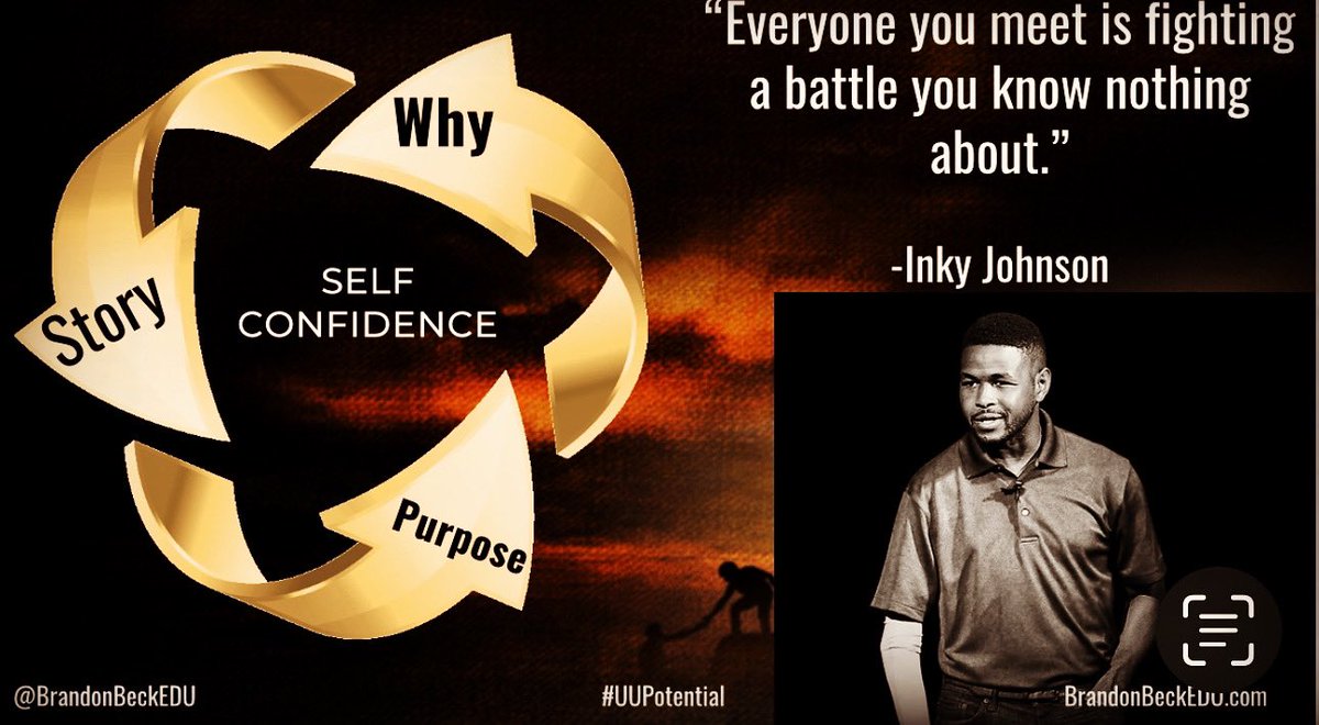 Solid wisdom right here from @inkyjohnson 

No matter who you are teaching or coaching…the power of the story is so incredibly valuable to remember. 

#UUPotential
#thursdaythoughts 
.
.
.
#edchat
#suptchat