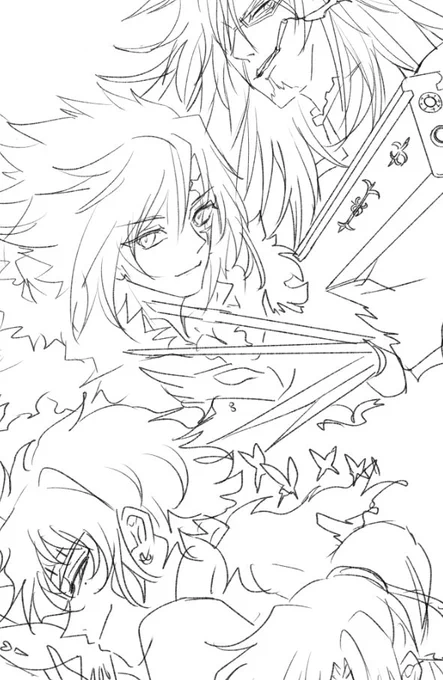 [DGM] Didn't manage to finish this today but will work on it another day! ^^