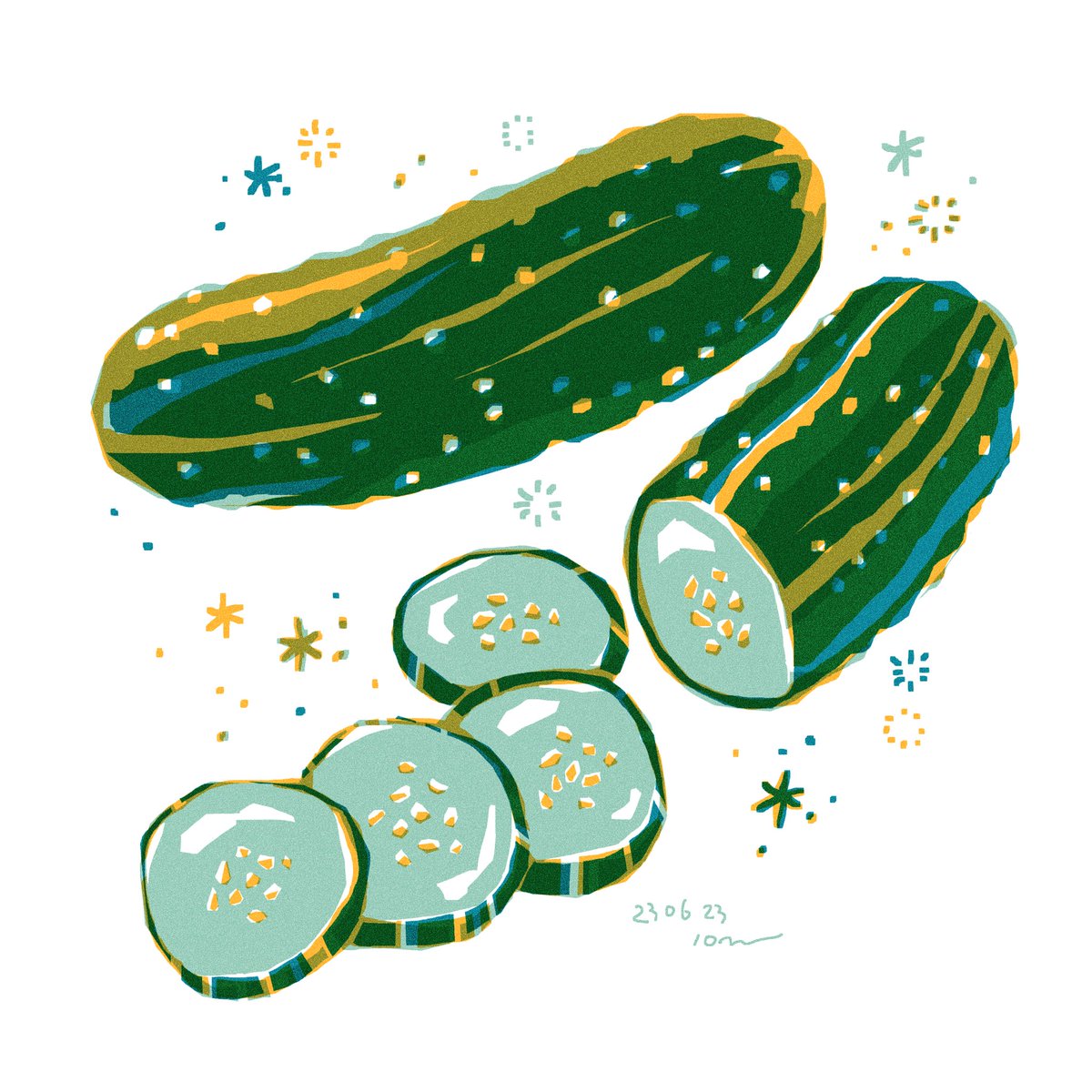 여름 제철 오이