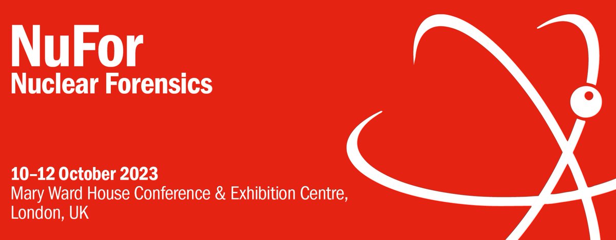 Join us at NuFor 2023, the 5th anniversary Nuclear Forensics conference! Abstract submissions are now open! Abstract submission deadline: 18 August 2023 iop.eventsair.com/nufor2023/ #NuFor2023 #NuclearForensics #NationalSecurity #AnywhereChem