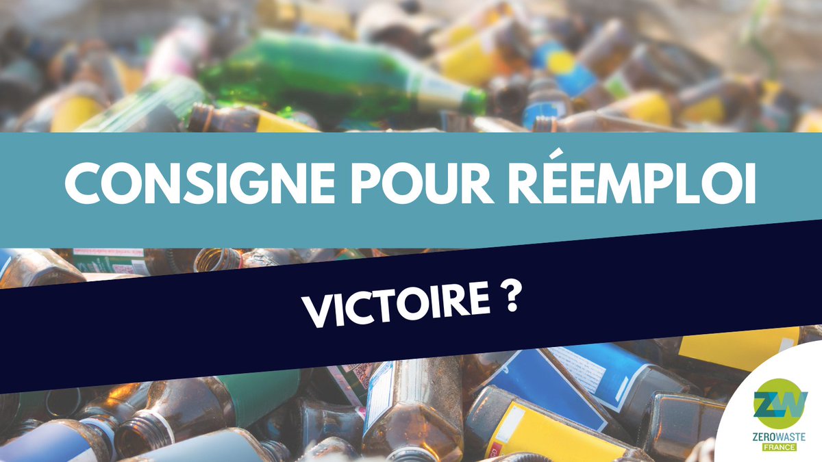 Zero Waste France (@zerowastefr) on Twitter photo Le gouvernement 🇫🇷<a href="/BCouillard33/">Bérangère Couillard</a> a annoncé aujourd'hui aux médias la mise en place de la consigne pour réemploi du verre d’ici deux ans.
🫙Une première victoire pour les ONG environnementales contre la pollution #plastique ?
On ne s'emballe pas !
Explications 🧵⤵️ Le gouvernement 🇫🇷<a href="/BCouillard33/">Bérangère Couillard</a> a annoncé aujourd'hui aux médias la mise en place de la consigne pour réemploi du verre d’ici deux ans.
🫙Une première victoire pour les ONG environnementales contre la pollution #plastique ?
On ne s'emballe pas !
Explications 🧵⤵️