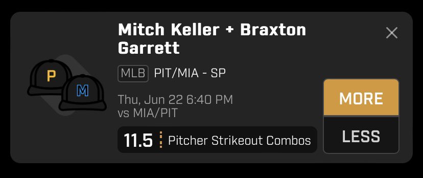 POD #16 🔥

LIKE=TAILING 🚾🚾

#prizepickswinning #prizepicksPotd #PrizePicks #prizepicks #PrizePicksNBA #prizepicksmlb #bettingpicks #bettingsports #bettingtwitter #gambling #GamblingTwitter #gamblingtwitter #MLB #nba #NBATwitter #wnba #letsgetmoney