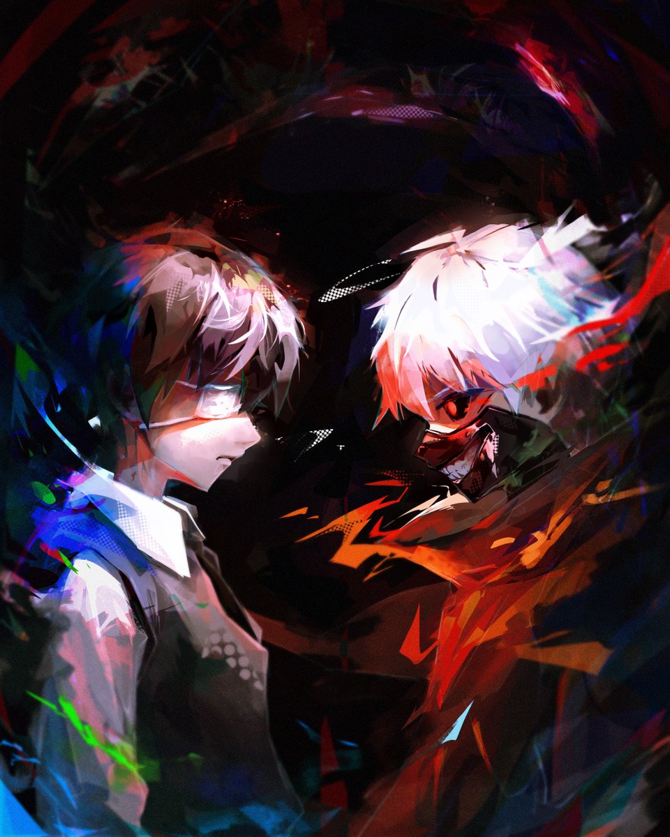 Ken Kaneki #TokyoGhoul #AnimeArt #イラスト