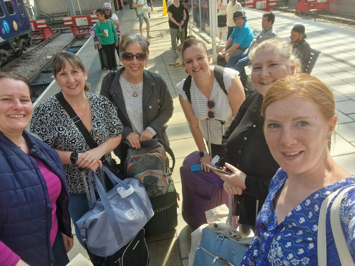 Well that's its folks #BSGLIVE23 is over and team Northumbria are homeward bound. What a fantastic week! @BritSocGastro @BSGNurses @HollieHampson1