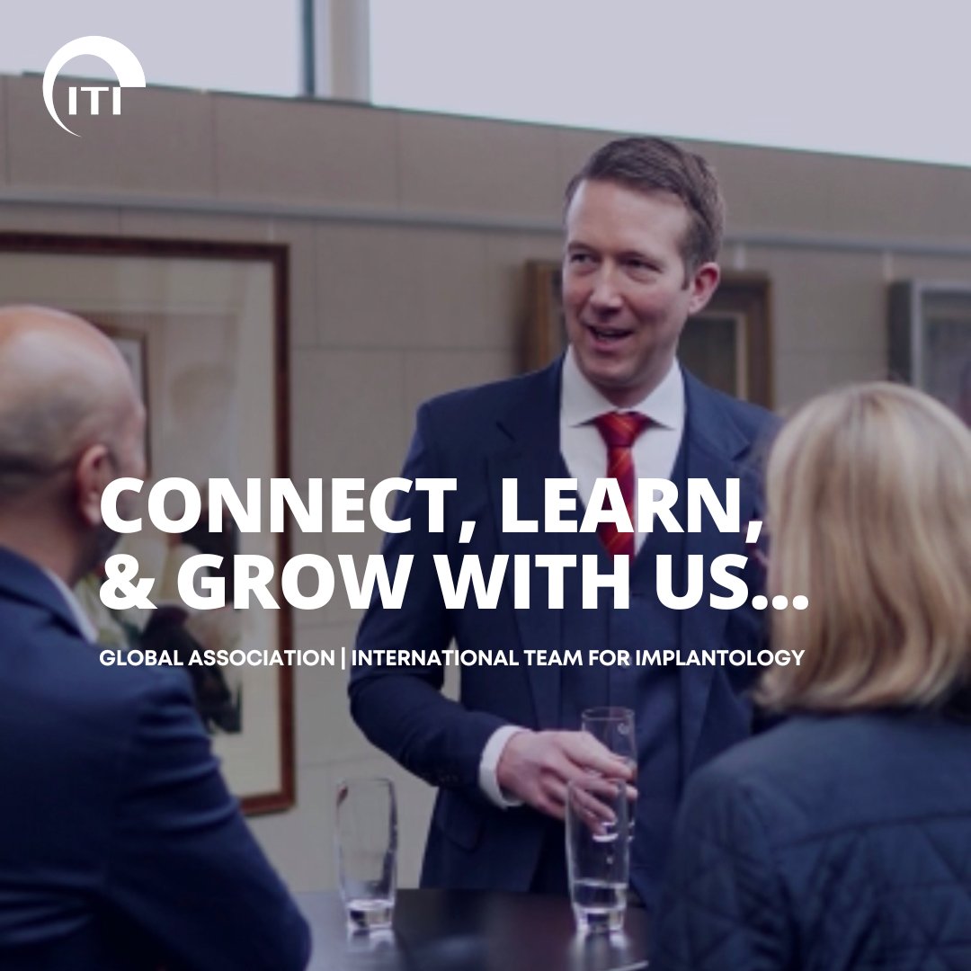 📢 Connect, Learn, and Grow with ITI! Engage in implant dentistry discussions with peers and experts. Join online forums and social media groups. Expand knowledge, share experiences, and stay updated. Shape the future of implant dentistry! 🌍🦷 #ImplantDentistry