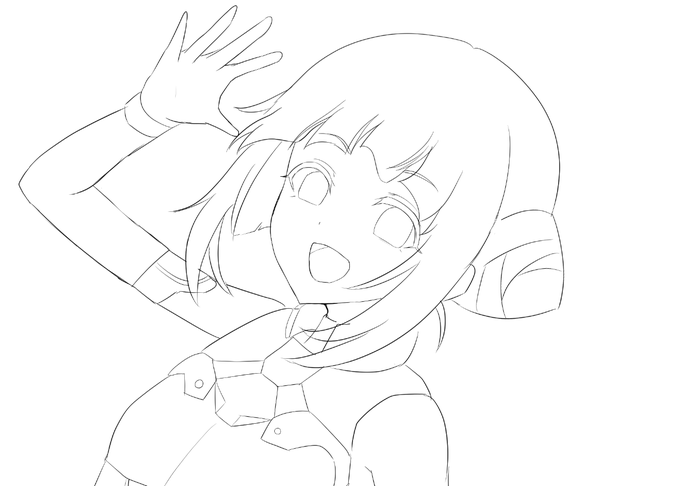昨日今日で描き切れると思った男が居たんですよ～