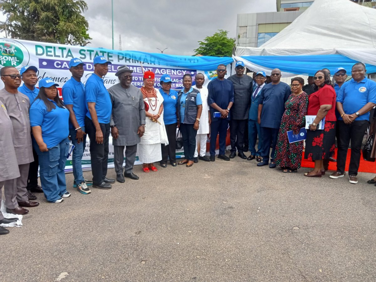 Faith_Ireye's tweet photo. Delta State Government is committed to ensuring MATERNAL and CHILD SURVIVAL, through PHC service deliveries. WHO, other partners, join the DSPHCDA and DSMOH as the State Governor, Rt. Hon. Sheriff Oborevwori flagged off phase one of the MNCHW at the Event Centre, Asaba. 22-06-23. https://t.co/sLbe1x59jB