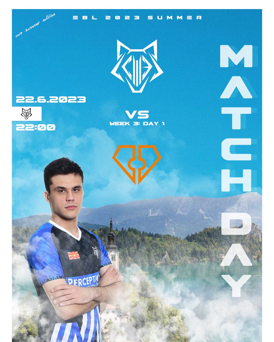 The real 🇸🇮 derby is taking place today at 22:00! Let’s make THE show with <a href="/esportsdiamant/">Diamant Esports</a> for every <a href="/fortunaesports/">Fortuna Esports #EBL2025</a> #ebl spectators.. are you ready? 

#cwe #cwepack #cyberwolves #awooo