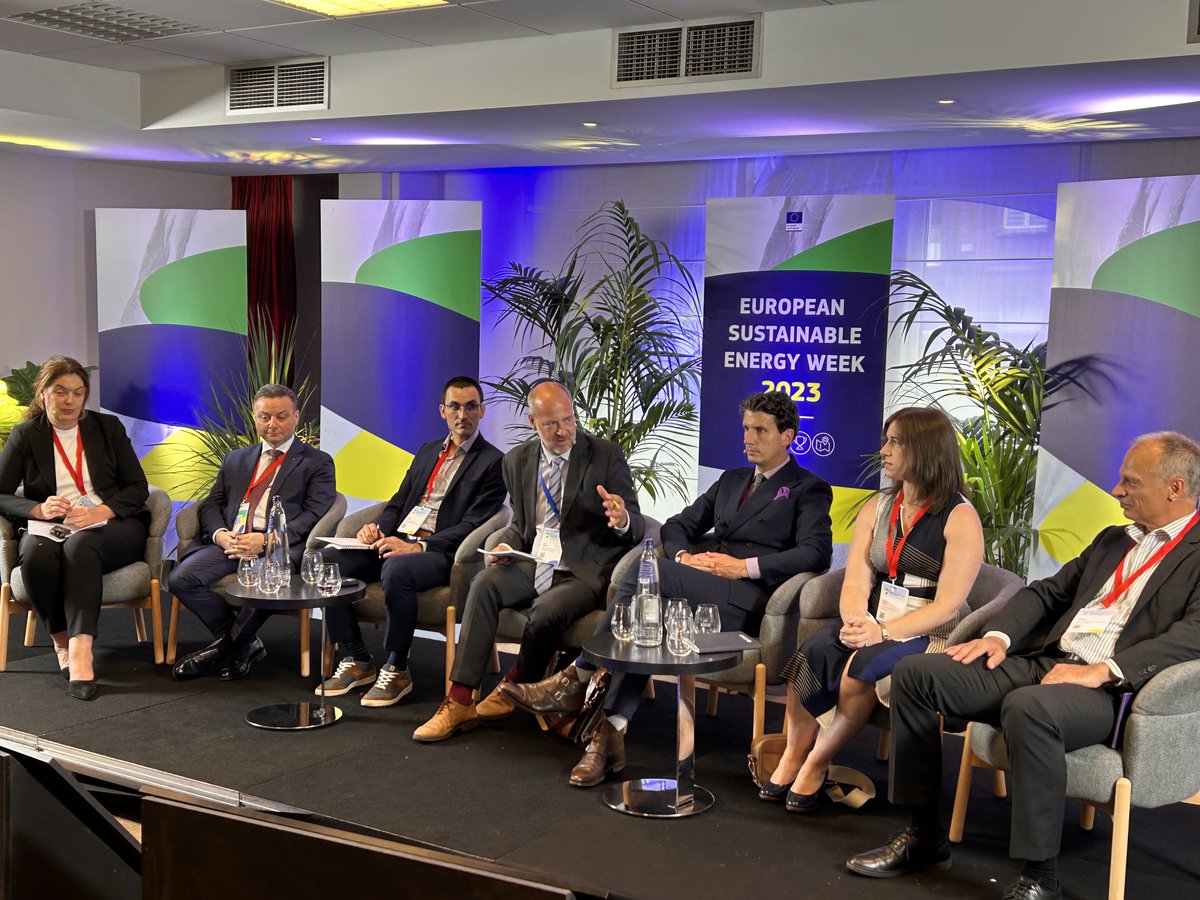 #EUSEW2023 
« Approches innovantes de #Grenoble, Sofia et Stockholm pour la décarbonation du chauffage en Europe ». La Compagnie de Chauffage participe à la semaine européenne de l'énergie durable.
#decarbonization #energytransition #energyefficiency #HorizonEurope #innovation