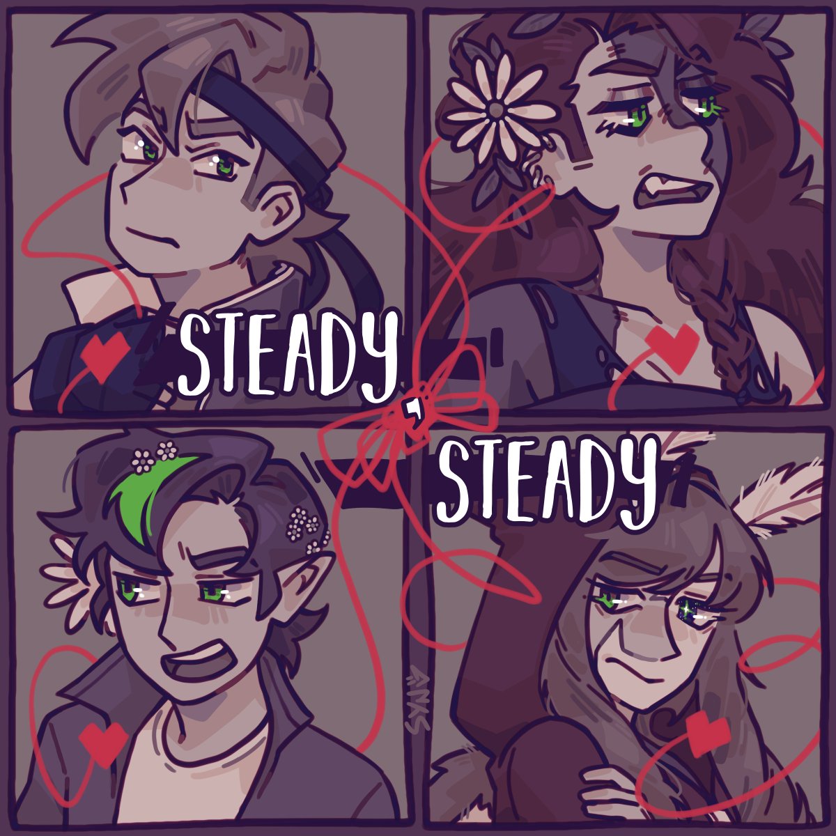 [16/75] Divorce Quartet - Steady, Steady
“This ring around my finger's like a chain around my throat. Are you so sure you've tamed me?”
Credit to @iSyn_ed for making this cover

[#doublelifefanart #itlwart #zombiecleofanart #smajorfanart #pearlescentmoonfanart #traffictwt]